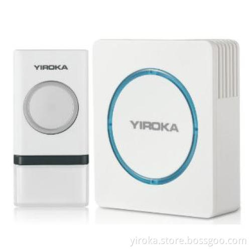 Wireless Digital Doorbell with Black Color